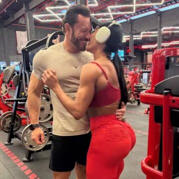 Gracyanne Barbosa surge em clima de romance com affair empresário na academia: ‘Ser mais leve’
