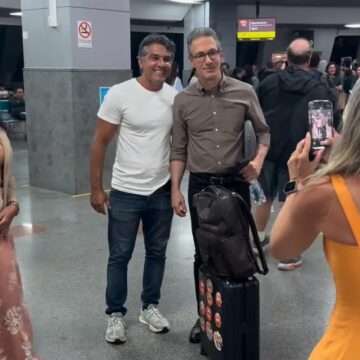 Em visita a Salvador, governador de Minas, Romeu Zema, elogia pão delícia