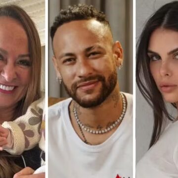 Neymar perde a paciência com internauta que atacou a mãe, Nadine, e Amanda Kimberly