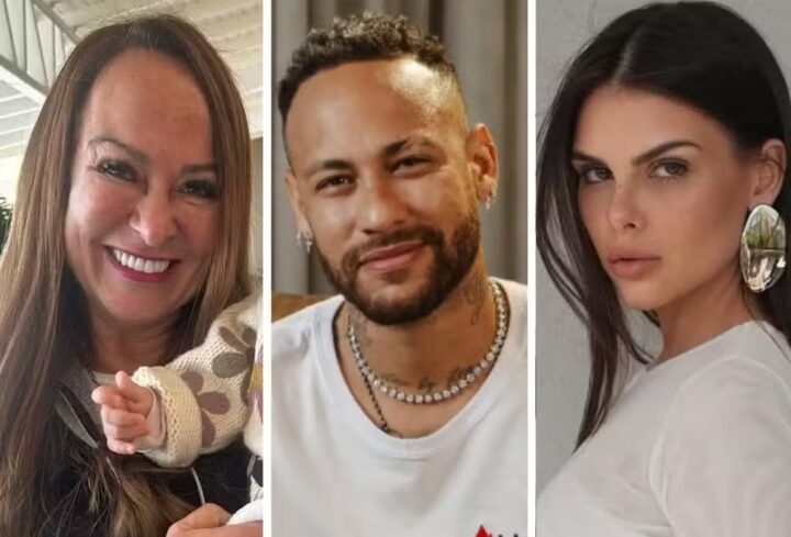 Neymar perde a paciência com internauta que atacou a mãe, Nadine, e Amanda Kimberly