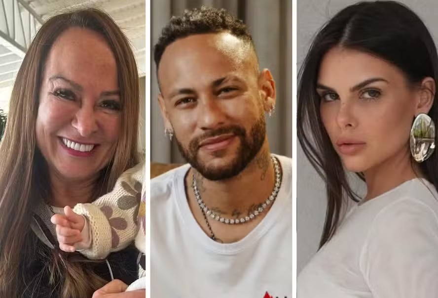 Neymar perde a paciência com internauta que atacou a mãe, Nadine, e Amanda Kimberly