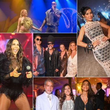 Noite da Aclamação: Lore Improta e Léo Santana promovem festa beneficente com show de Ivete e participações especiais; veja fotos
