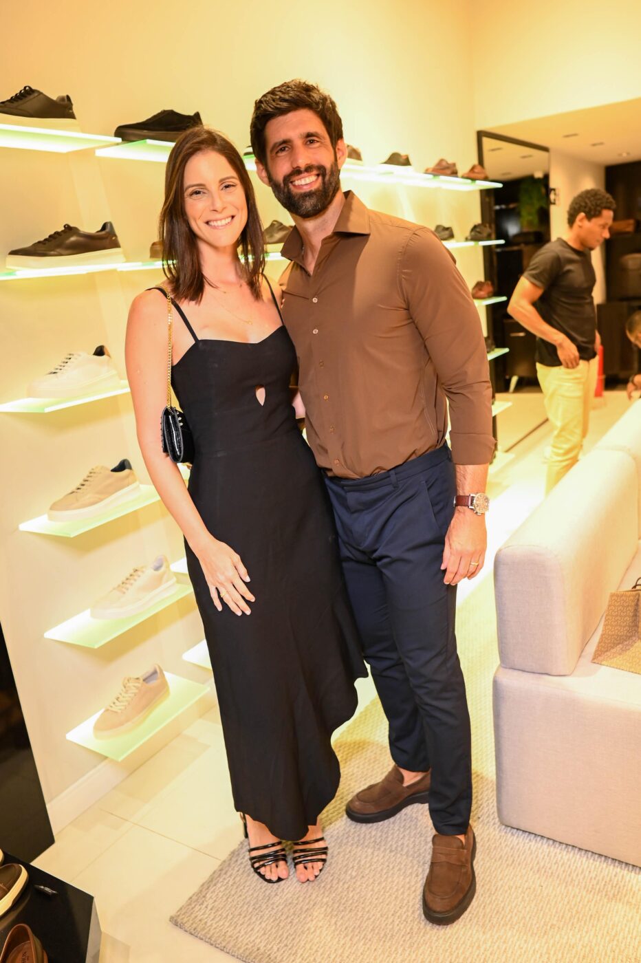 Patrícia e Simon Carrazzone