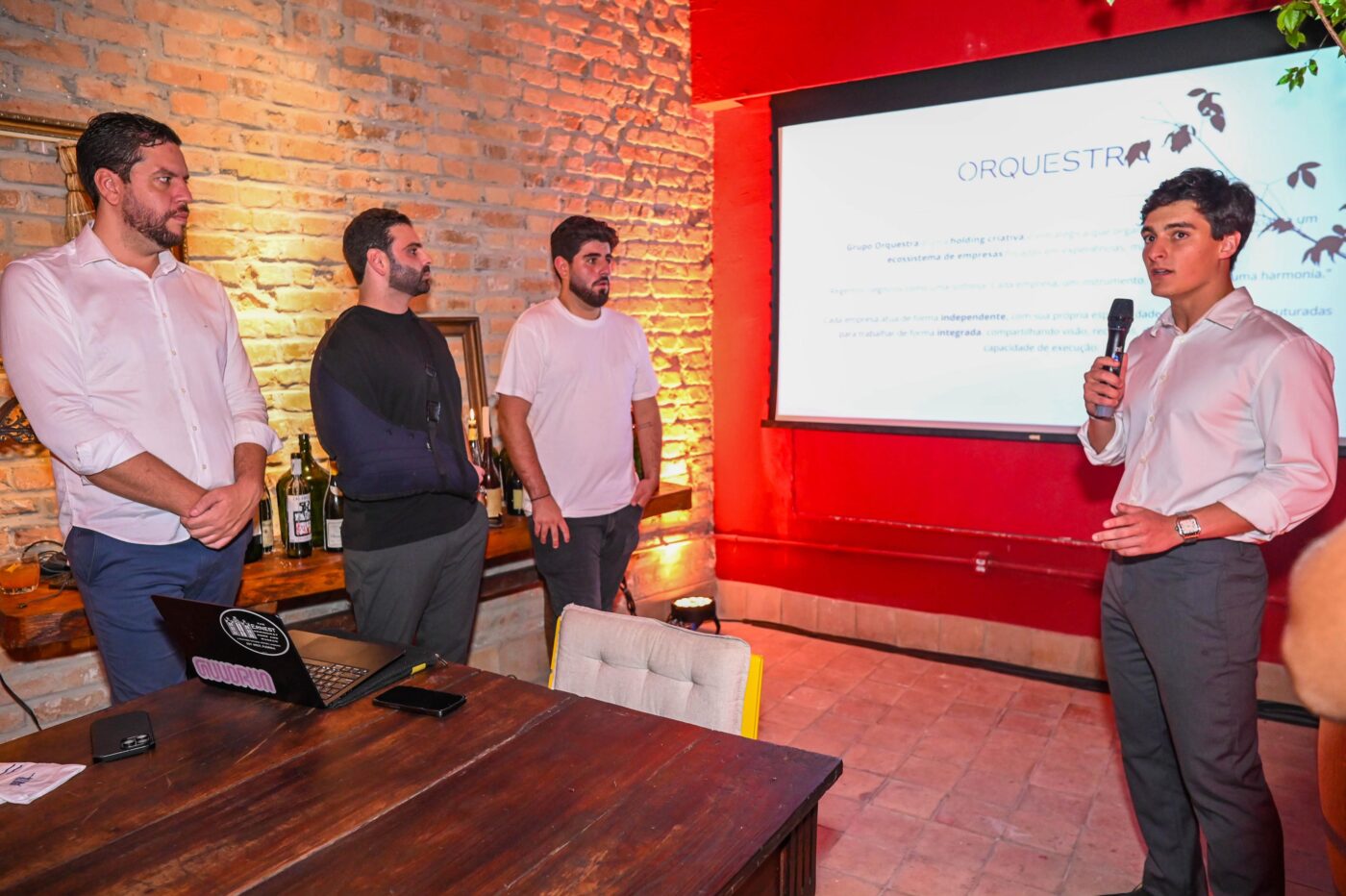 Marcelo Galvão, Eduardo Punzi, Marcelo Freire e João Gordilho