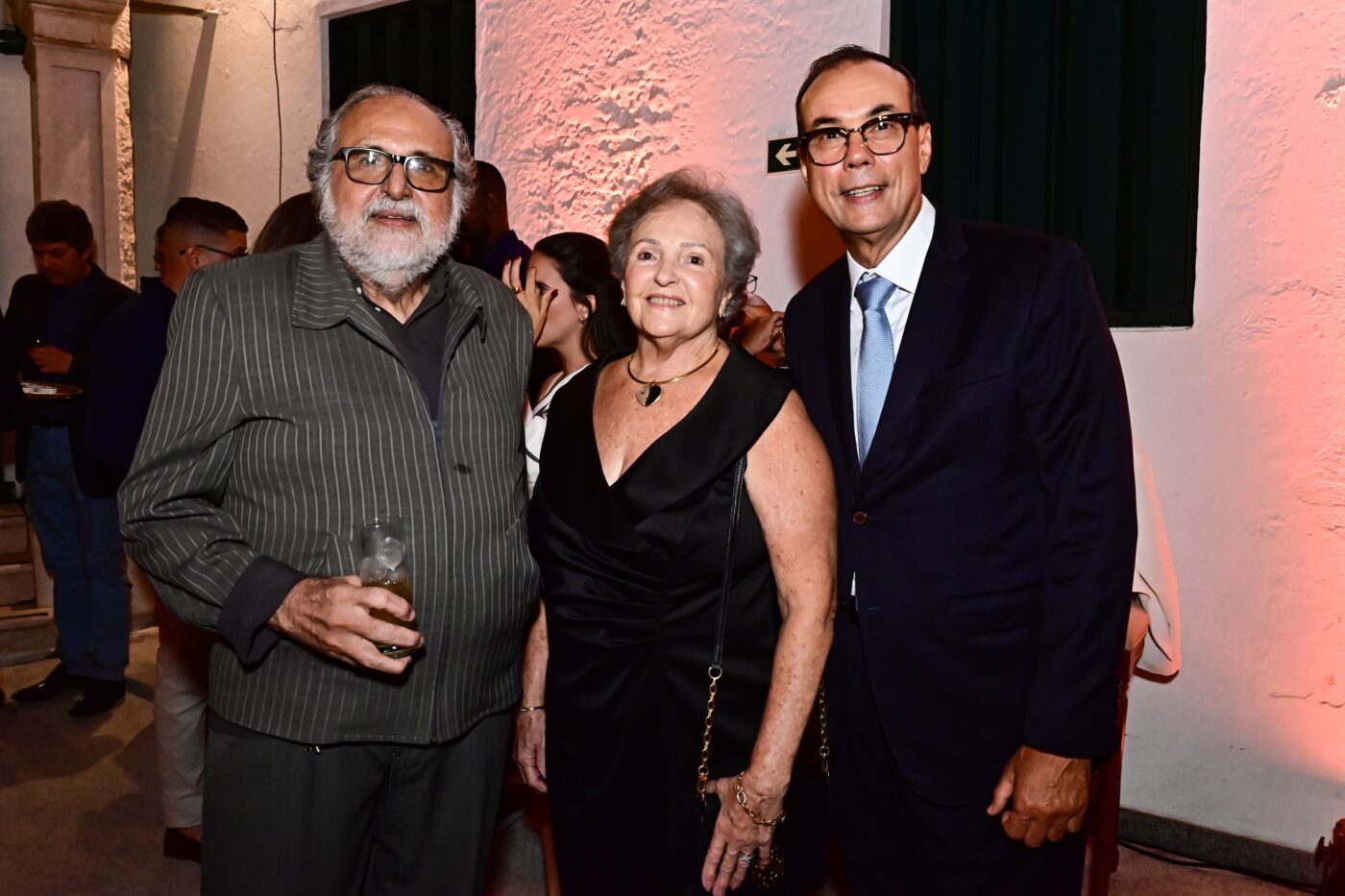 Luiz Humberto Carvalho, Evinha Lyra e José Antônio Rodrigues Alves