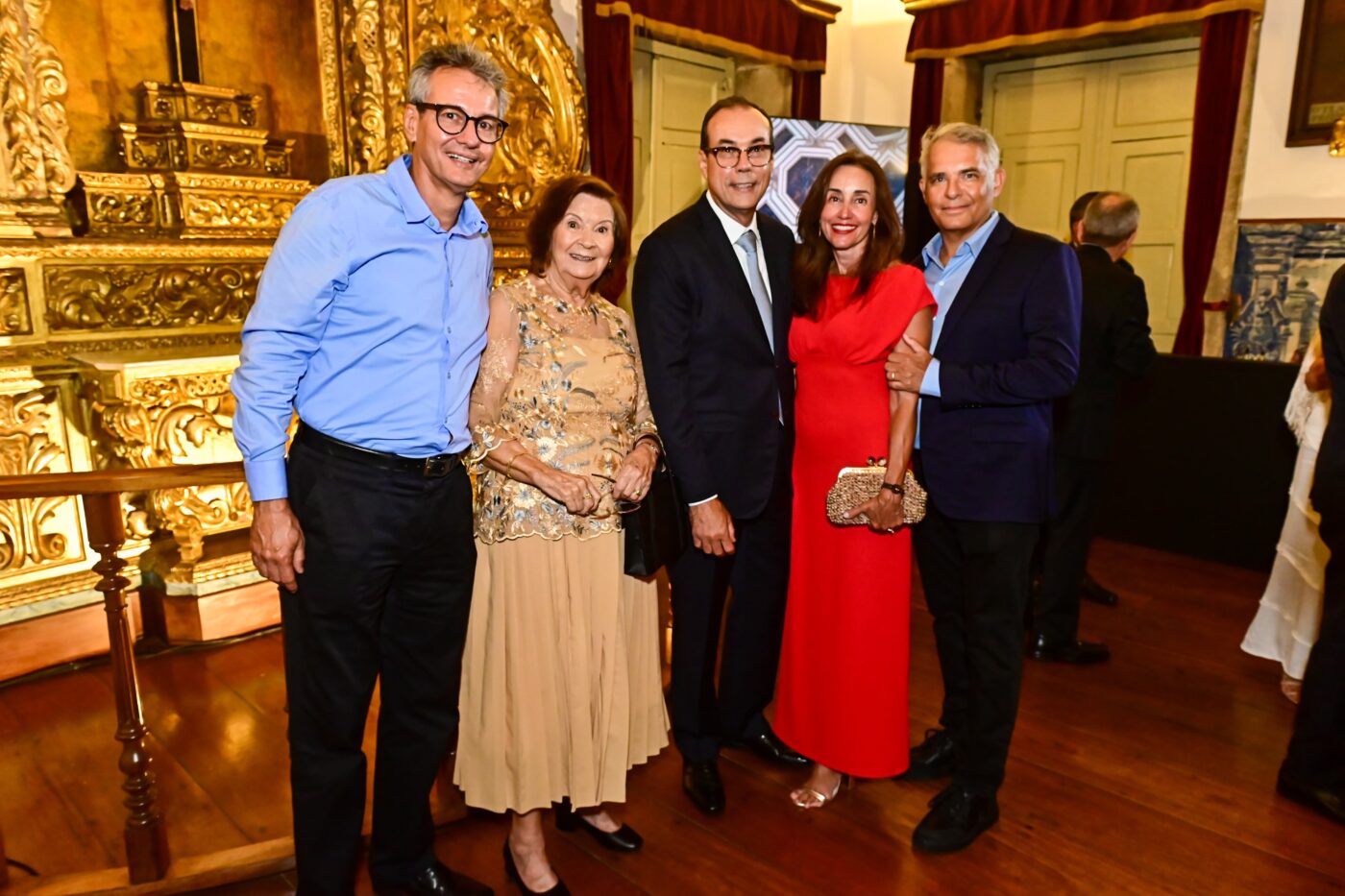 Humberto Alves, Judite Alves, José Antônio Rodrigues Alves, Drª Rosa Araújo e Dr. Rogério Matos Araújo