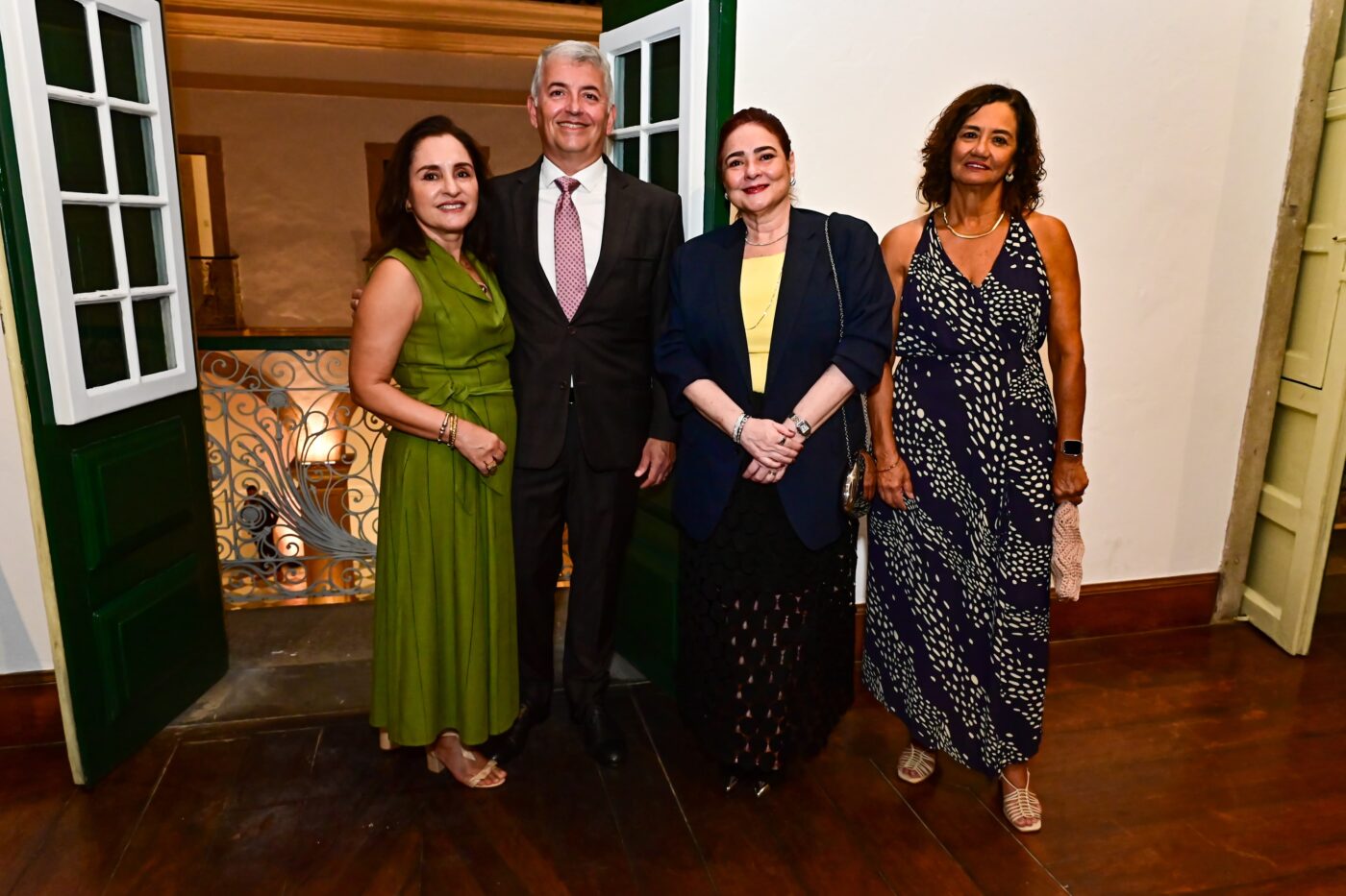 Ana Simões, Fernando Simões, Mônica Bezerra e Bárbara Sobral