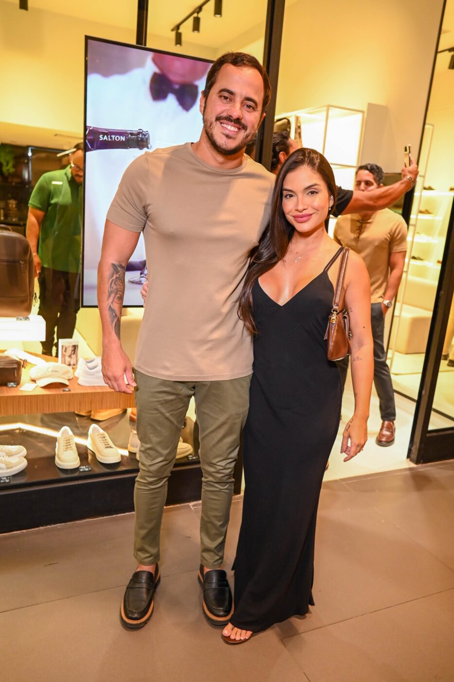 Paulo Gabriel e Liz Damasceno