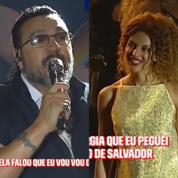 Belo se declara para atriz de Três Graças no Festival de Verão: ‘Representa muita gente’