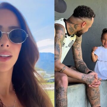 Bruna Biancardi desabafa após passar noite longe das filhas e de Neymar: “Estranha”