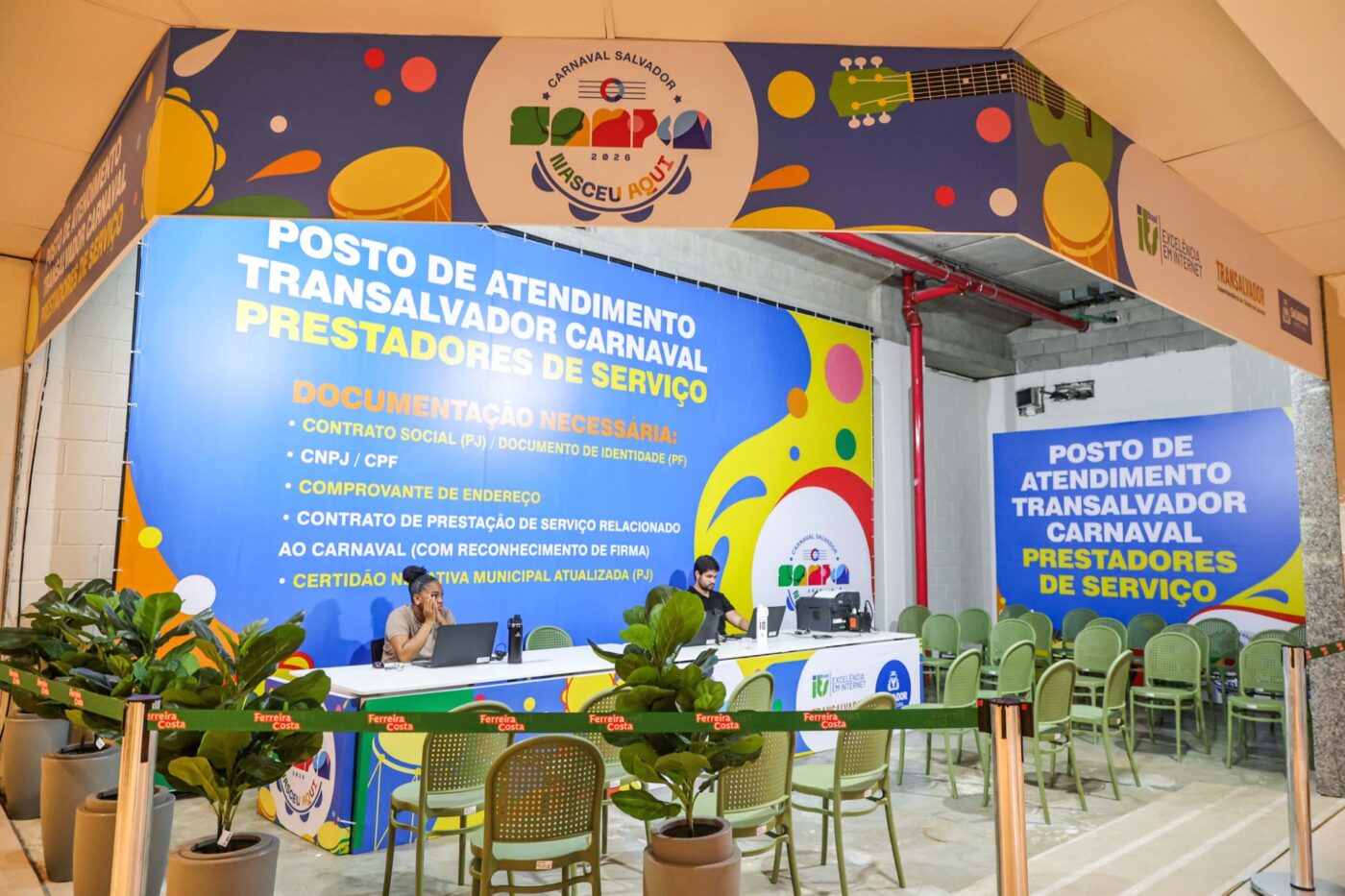 Carnaval 2026: Transalvador abre postos de credenciamento de veículos para moradores e prestadores de serviço