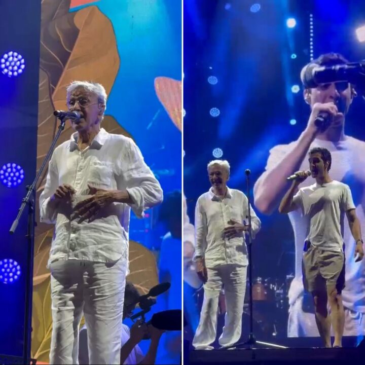 Aos 83 anos, Caetano Veloso faz passagem de som e promete show especial no Festival de Verão