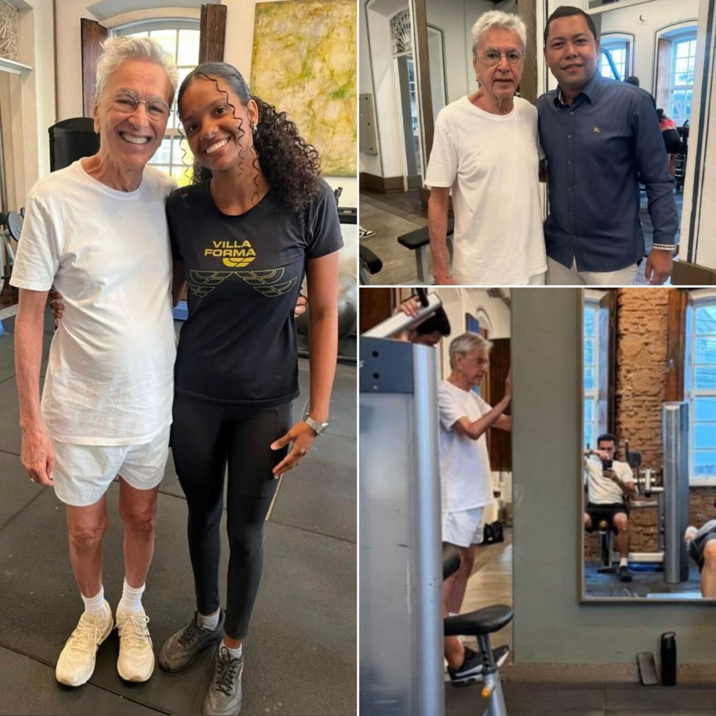 Aos 83 anos, Caetano Veloso mantém rotina de treinos durante férias em Salvador