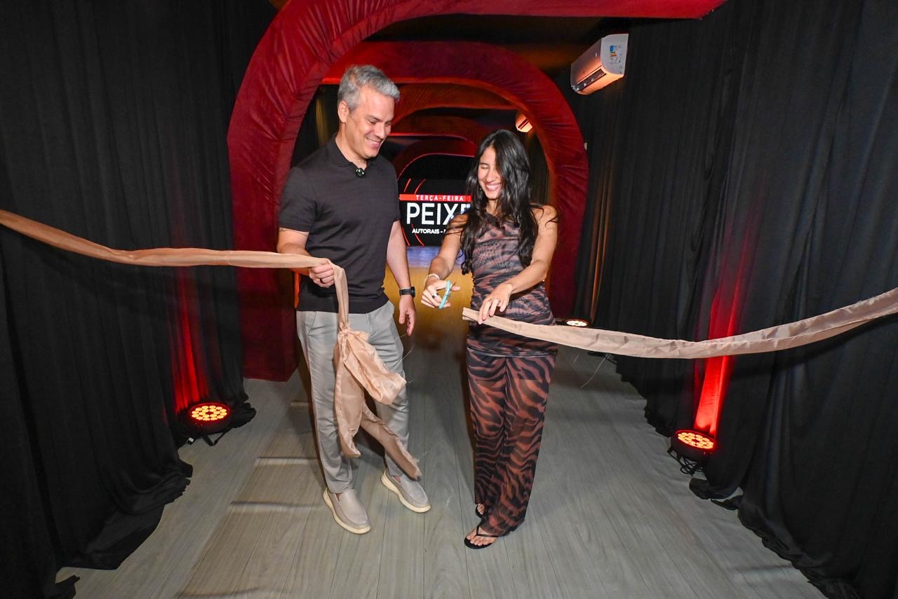 Michel Cohen e Bárbara Queiroz