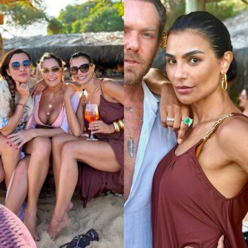 Cintia Chagas escolhe destino na Bahia para curtir férias; veja fotos