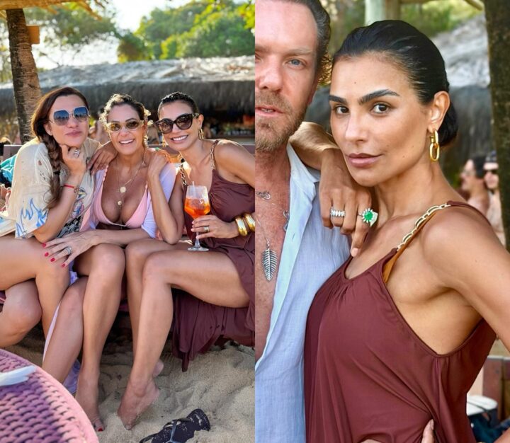 Cintia Chagas escolhe destino na Bahia para curtir férias; veja fotos
