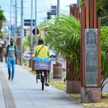 Às vésperas da Lavagem do Bonfim, obras do Caminho da Fé são restauradas após vandalismo