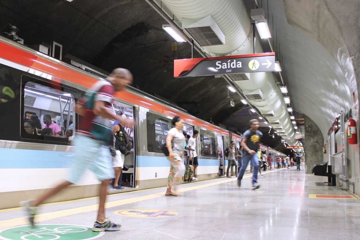 Metrô Bahia registra mais de 117 milhões de passageiros transportados em 2025