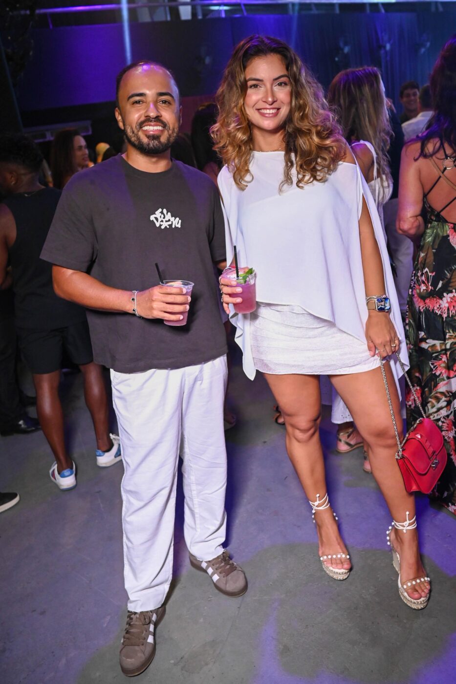 Sillas Caires e Thamyla Machado