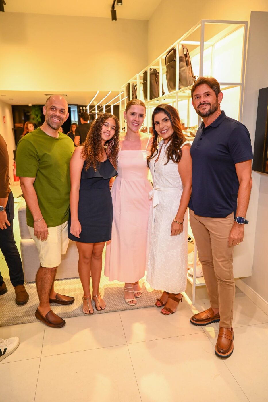 Vinícius Freitas, Liz Freitas, Ana Carla Nascimento, Jamile Dumet e Alfredo Gusmão