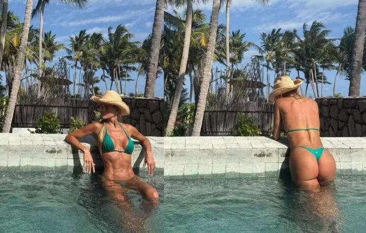 Deborah Secco compartilha fotos de biquíni em Alagoas e recebe elogios de fãs
