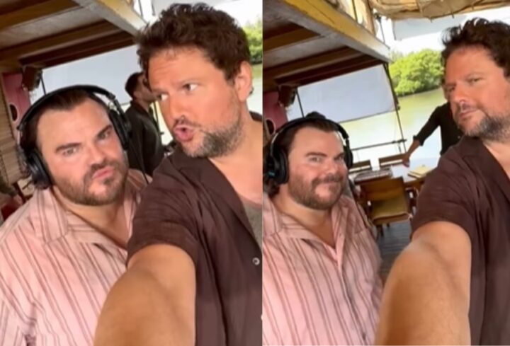 Selton Mello canta com Jack Black para celebrar sucesso de ‘Anaconda’; veja vídeo