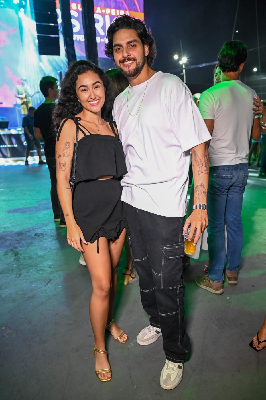 Nathalia Bulcão e Davi Medeiros