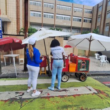 Sedur apreende mais de 3,5 mil peças de publicidade irregular durante a Lavagem do Bonfim