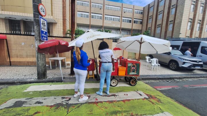 Sedur apreende mais de 3,5 mil peças de publicidade irregular durante a Lavagem do Bonfim