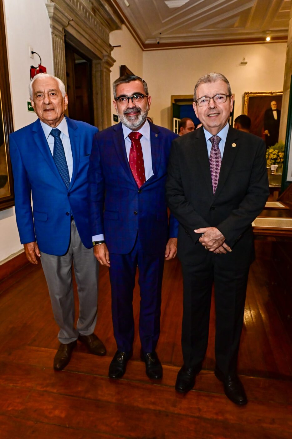Junot Barroso, Sérgio Faria e Carlos Gantois