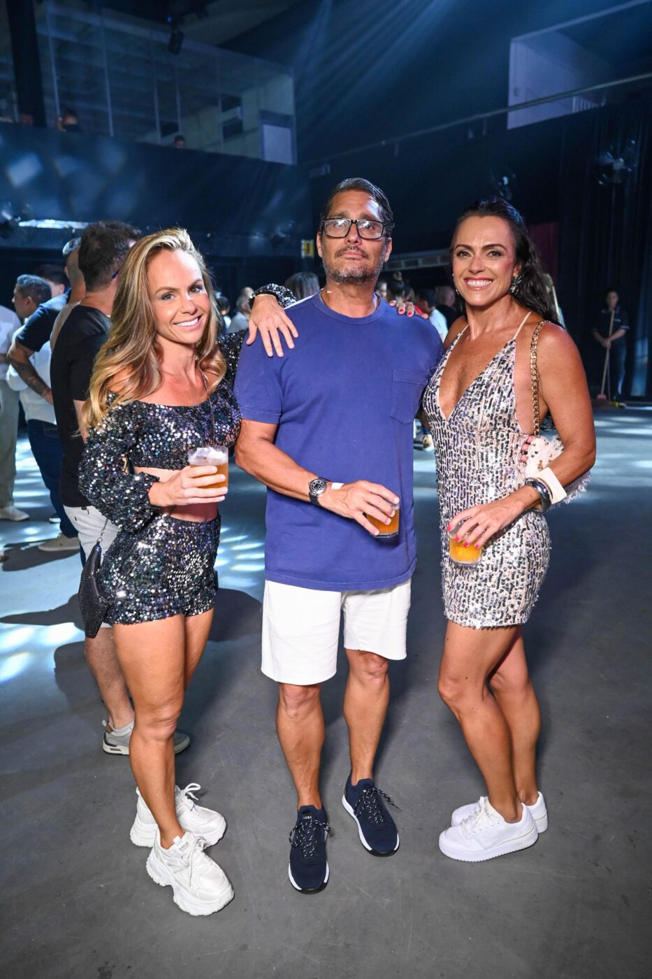 Mariana Avena, Antônio Neves e Elaine Soares