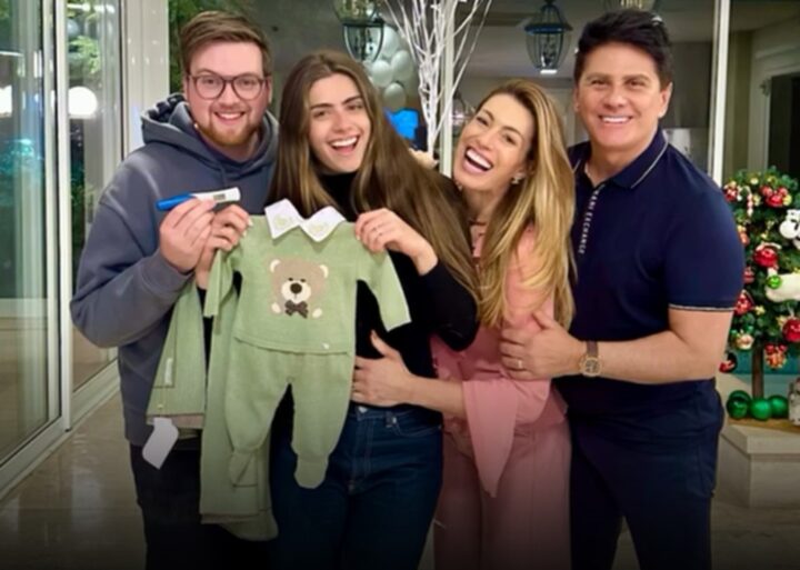 Elaine Mickely e César Filho comemoram que serão avós: ‘Presente tão precioso’