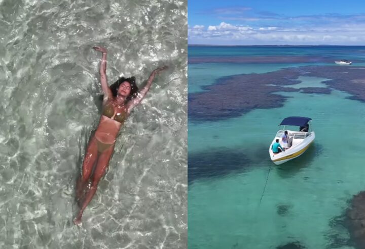 Mari Gonzalez e Pipo Marques mostram paisagens deslumbrantes durante férias na Bahia