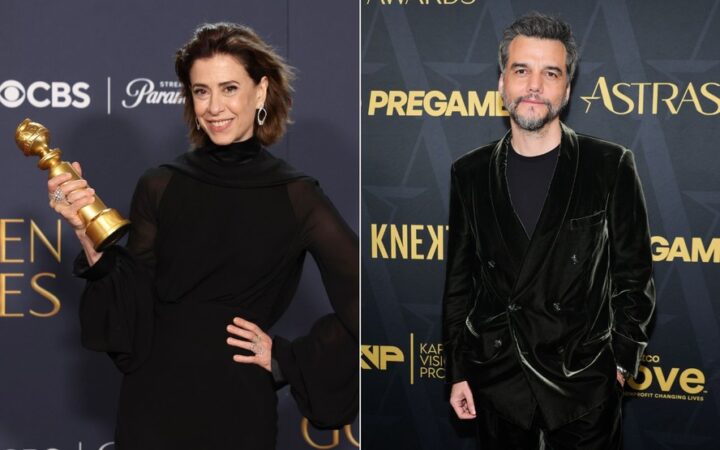 Fernanda Torres manda recado a Wagner Moura antes do Globo de Ouro: “Muitas alegrias”