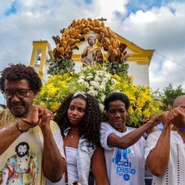 Festa de São Lázaro reúne fiéis na Federação neste domingo