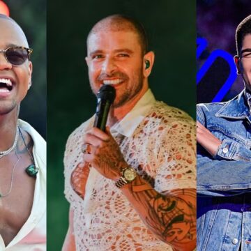 Léo Santana, Diogo Nogueira e Zé Vaqueiro comandam festa no interior da Bahia