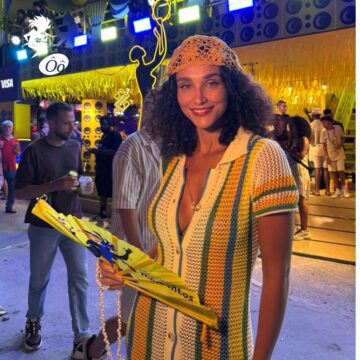 ‘A Bahia sempre traz aquele axé’, diz Débora Nascimento em quarta vez no Festival de Verão