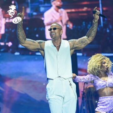 Léo Santana revisita clássicos do pagodão em show no Festival de Verão