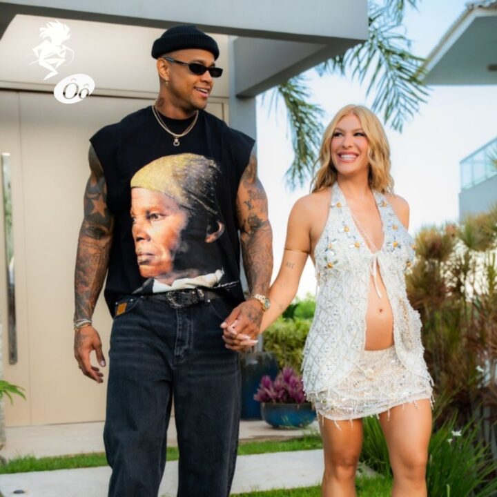 Vai ser Lorenzo? Léo Santana fala sobre escolha do nome do filho com Lore Improta