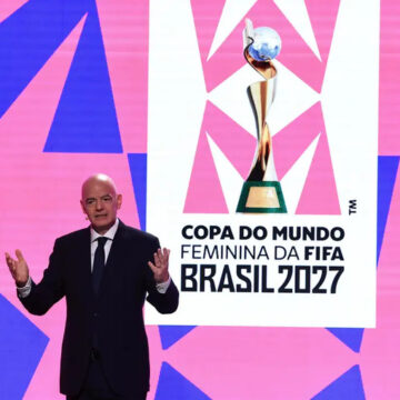 Fifa apresenta a marca oficial da Copa Feminina 2027