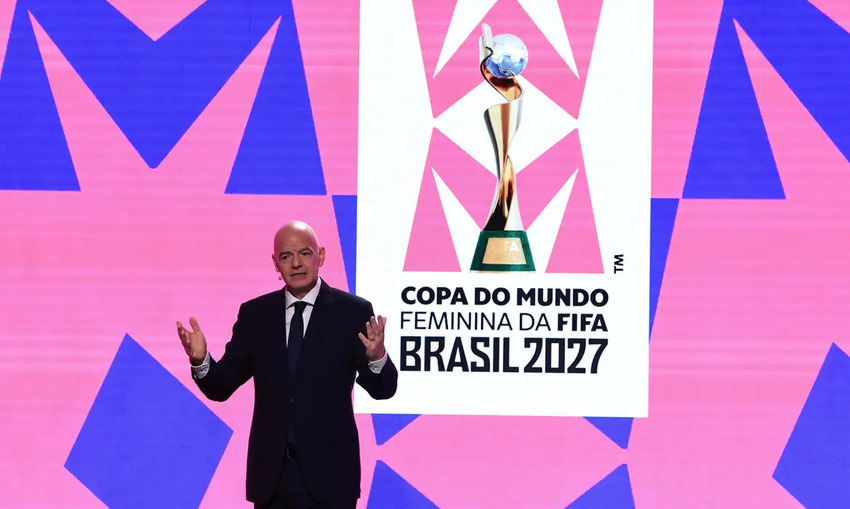 Fifa apresenta a marca oficial da Copa Feminina 2027