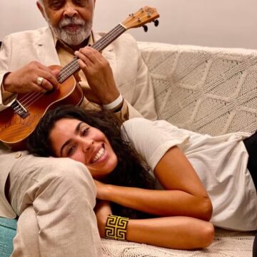 Gilberto Gil homenageia Bela Gil em seu aniversário de 38 anos