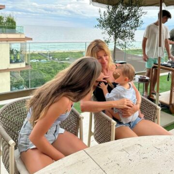 Gisele Bündchen compartilha momentos em família e mostra o filho caçula