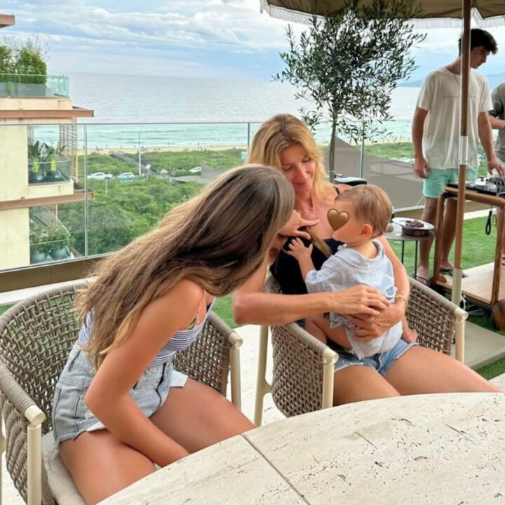 Gisele Bündchen compartilha momentos em família e mostra o filho caçula