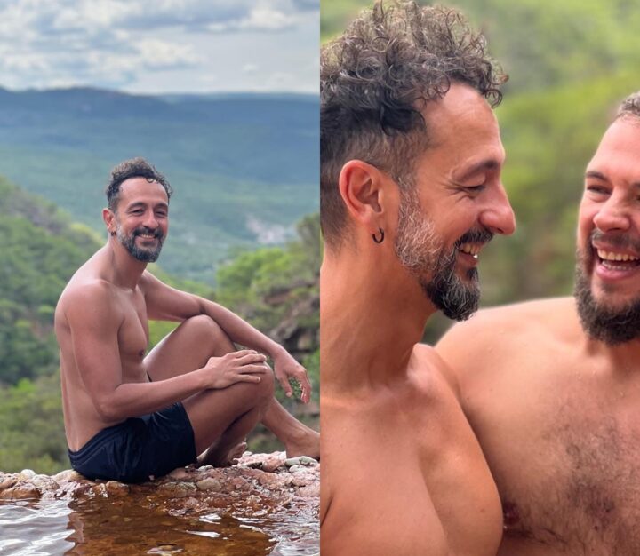 Irandhir Santos curte viagem com o marido na Chapada Diamantina; veja fotos