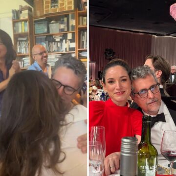 Kleber Mendonça Filho comemora indicações ao Oscar com beijo na boca; assista