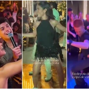 VÍDEO: Rayssa Leal canta e dança com Léo Foguete em festa luxuosa de 18 anos