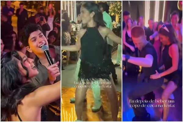 VÍDEO: Rayssa Leal canta e dança com Léo Foguete em festa luxuosa de 18 anos