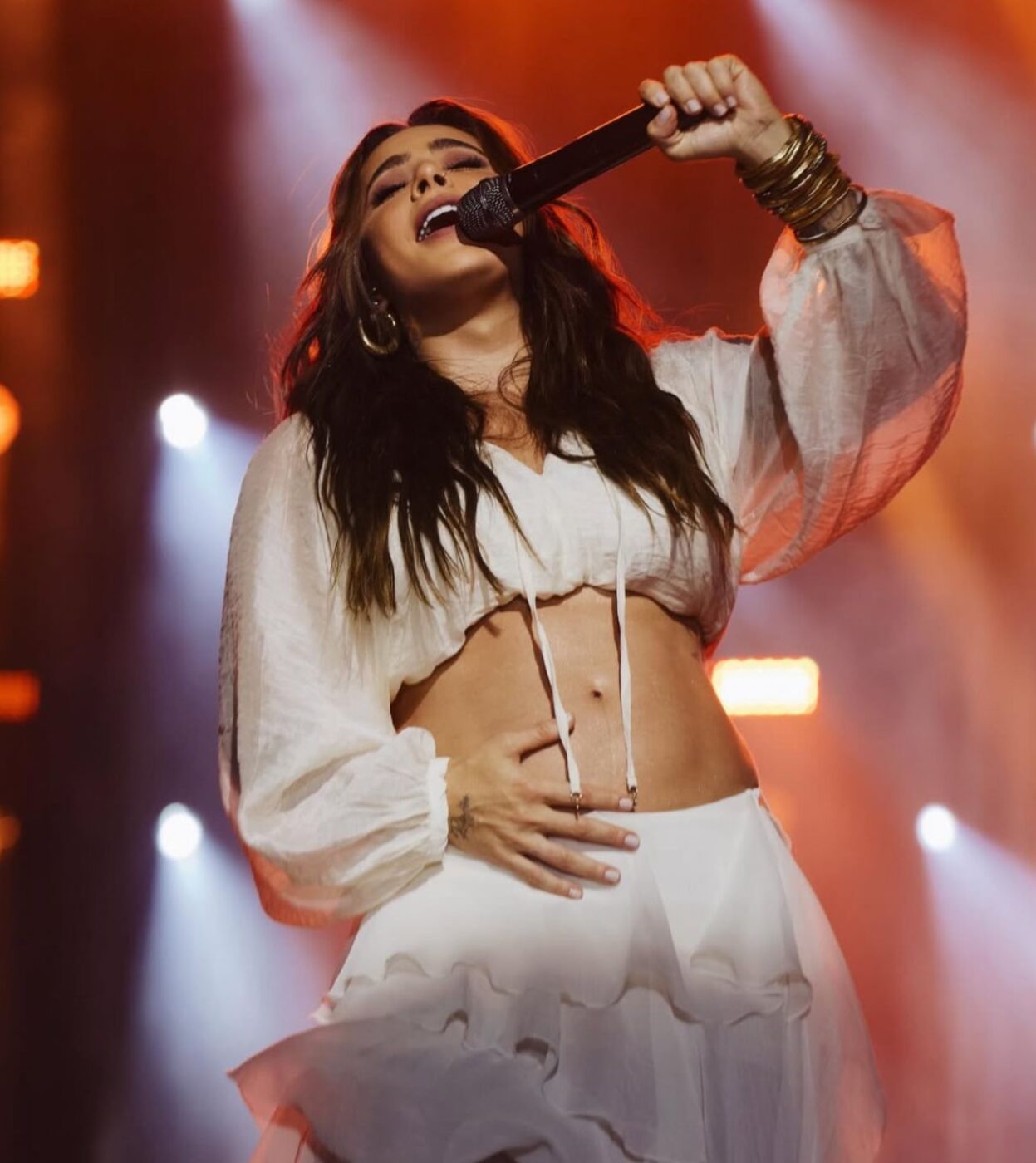 Lauana Prado conta que engravidou após uma única tentativa