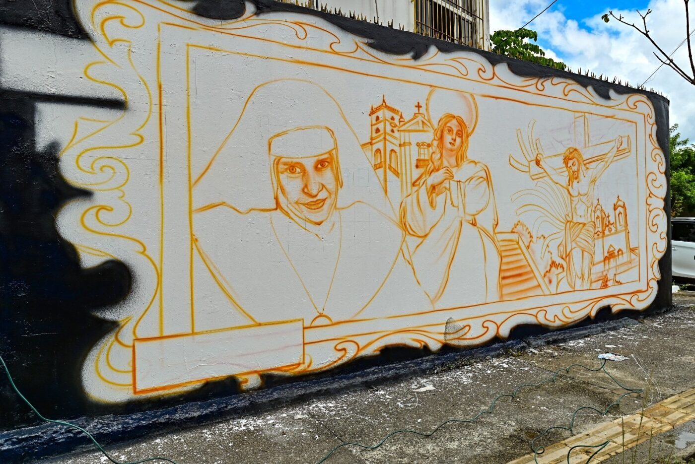 Trajeto da Lavagem do Bonfim ganha painéis artísticos, pórticos temáticos e sinalização especial